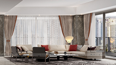 壹方中心現(xiàn)代風(fēng)格350平裝修設(shè)計(jì)效果圖