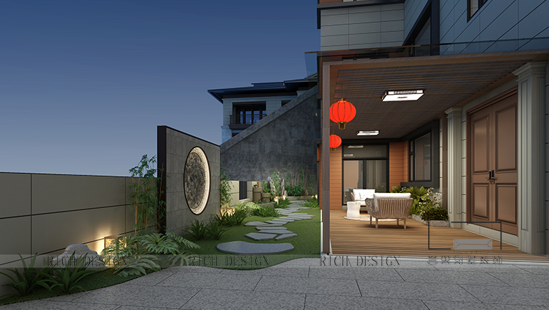 湖光山色700平簡約風格別墅裝修設(shè)計效果圖